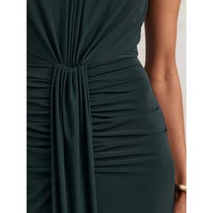 REISS Daniella Ruched Sleeveless Maxi Dress